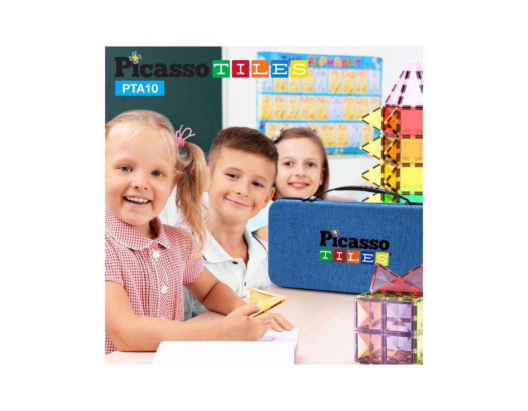 101 piezas PicassoTiles + estuche