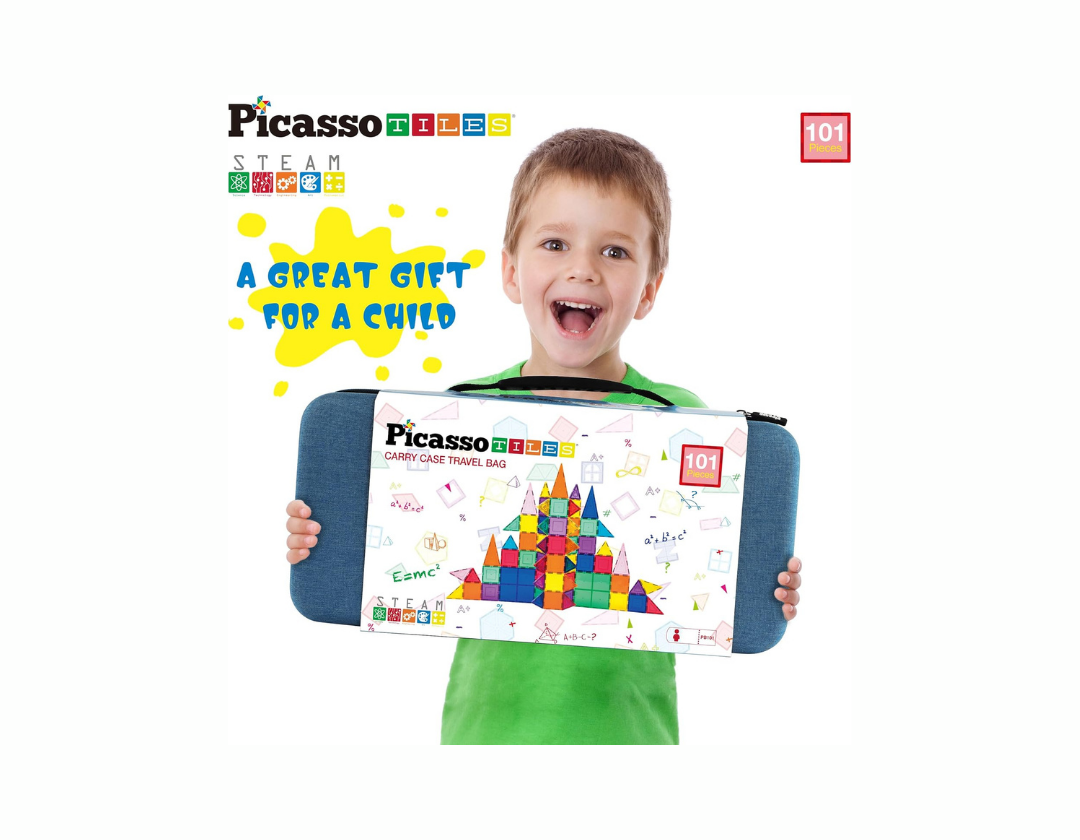 101 piezas PicassoTiles + estuche