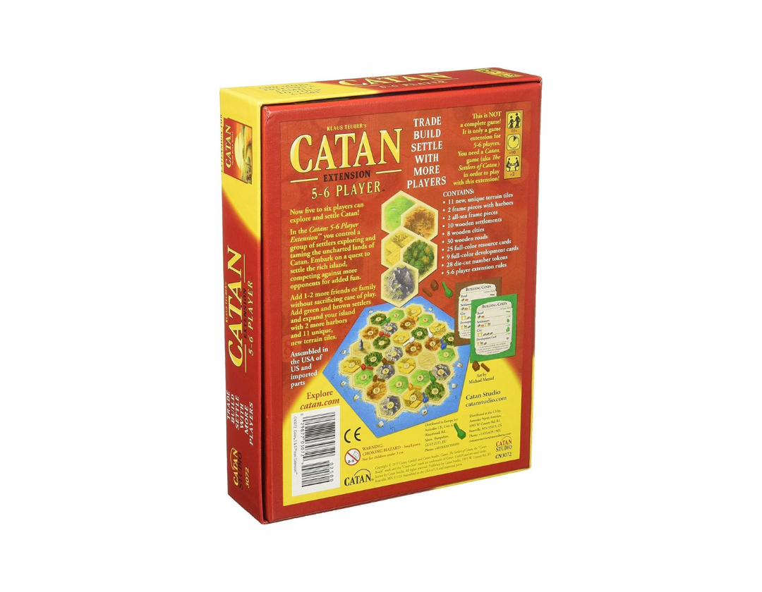 Ampliacion De Catan 5-6 Jugadores