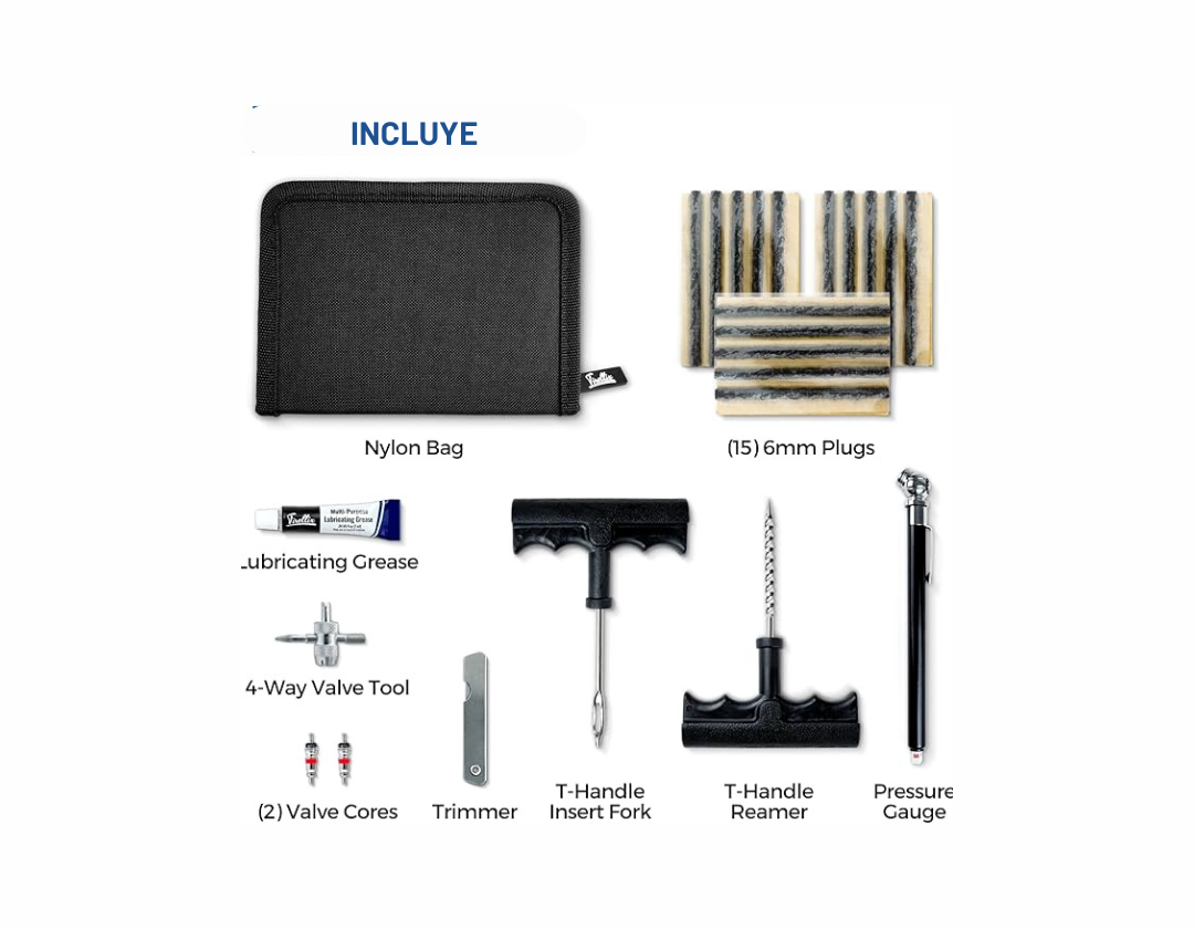 KIT DE REPARACIÓN DE LLANTAS