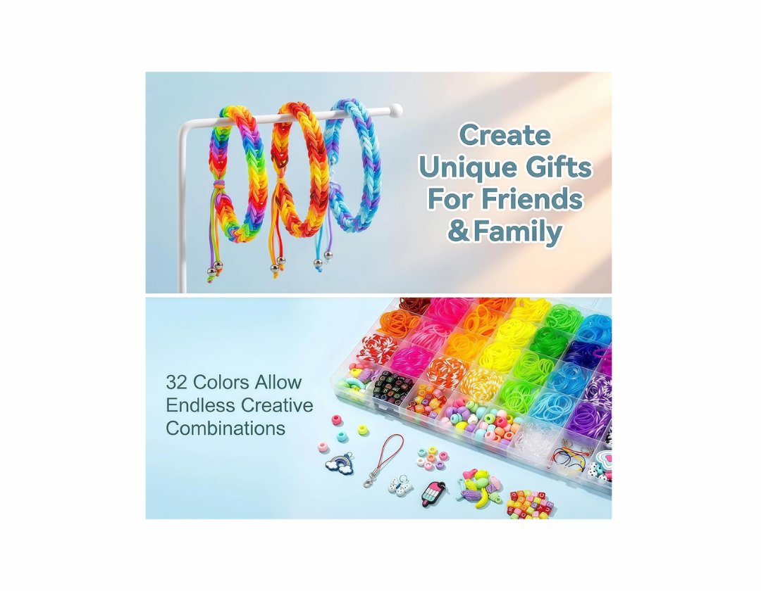Kit de Ligas para Pulseras 32 Colores