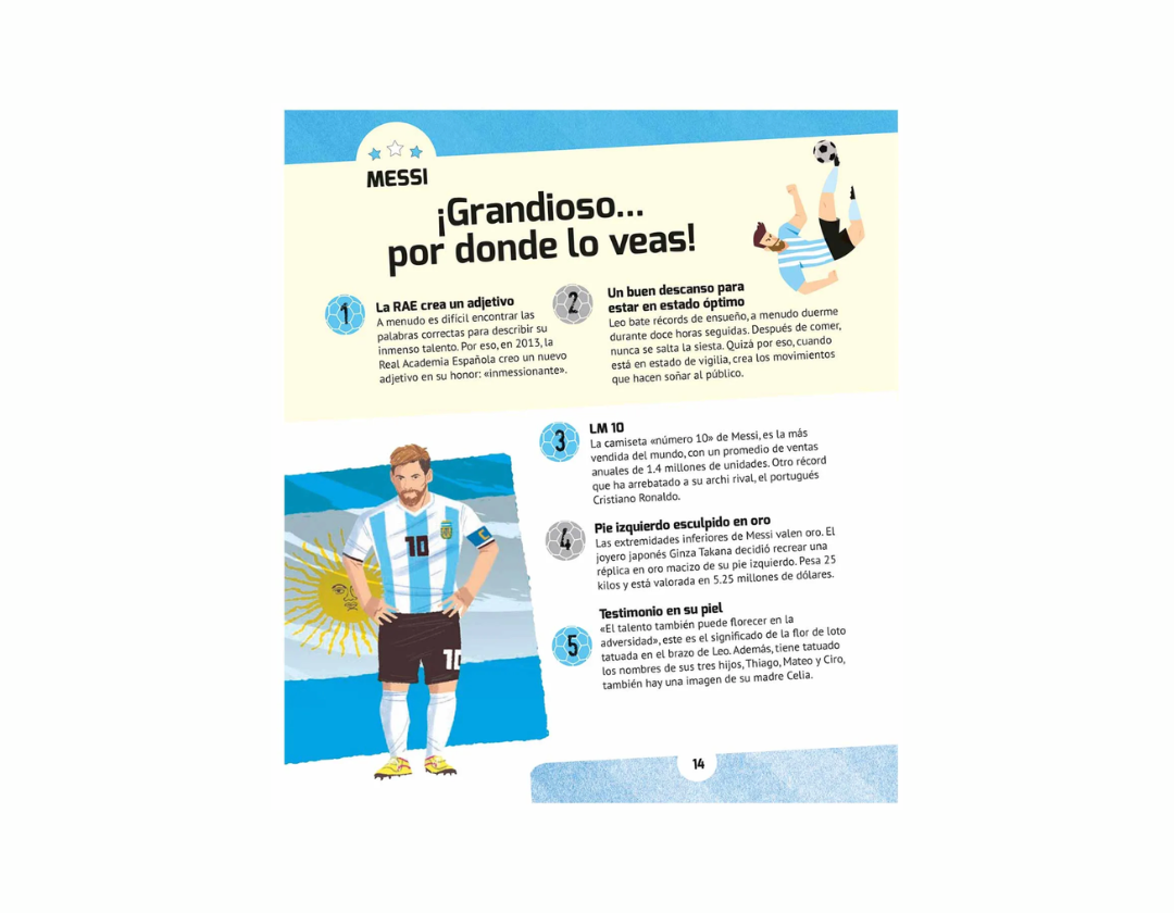 Libro: 30 Jugadores de Fútbol que Hicieron Historia