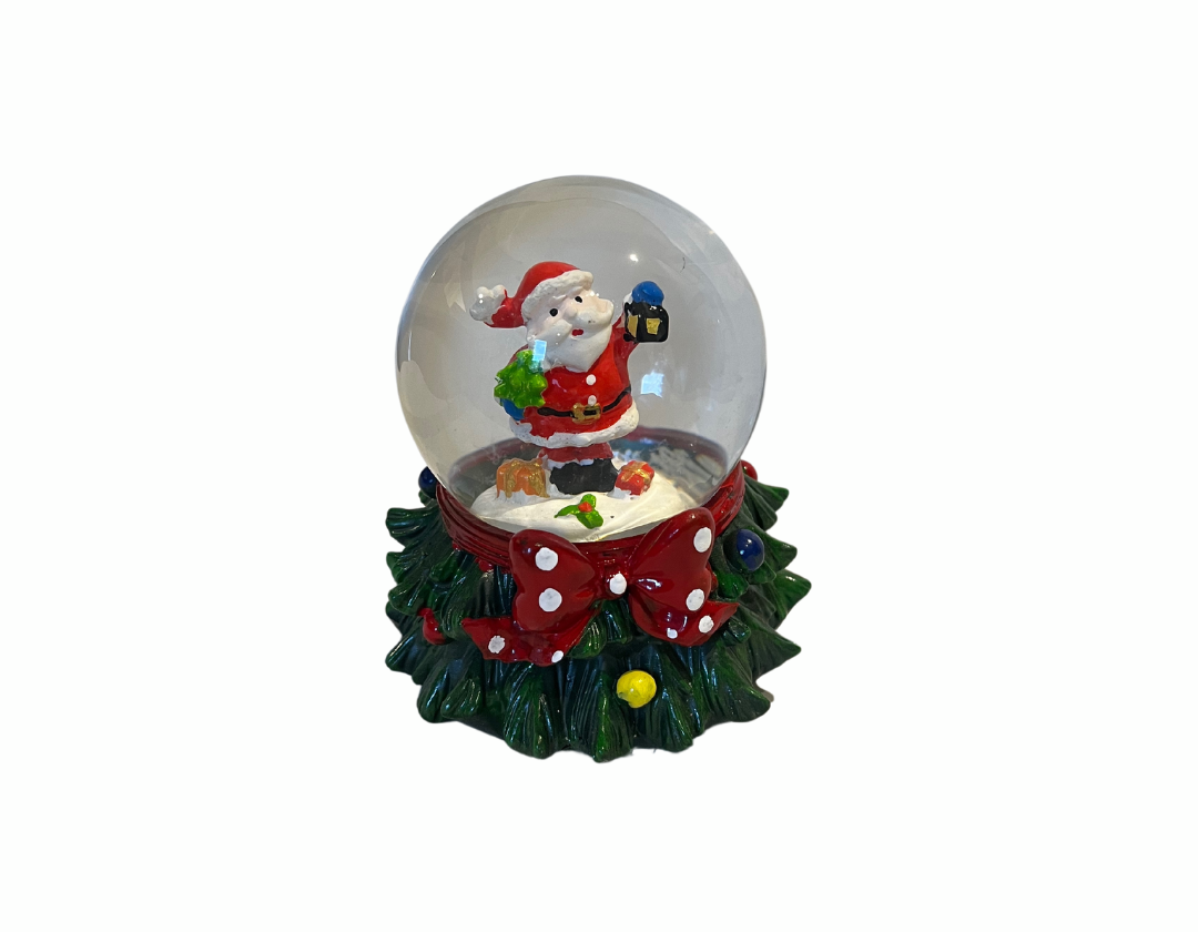 Globo de Nieve Musical Navideño