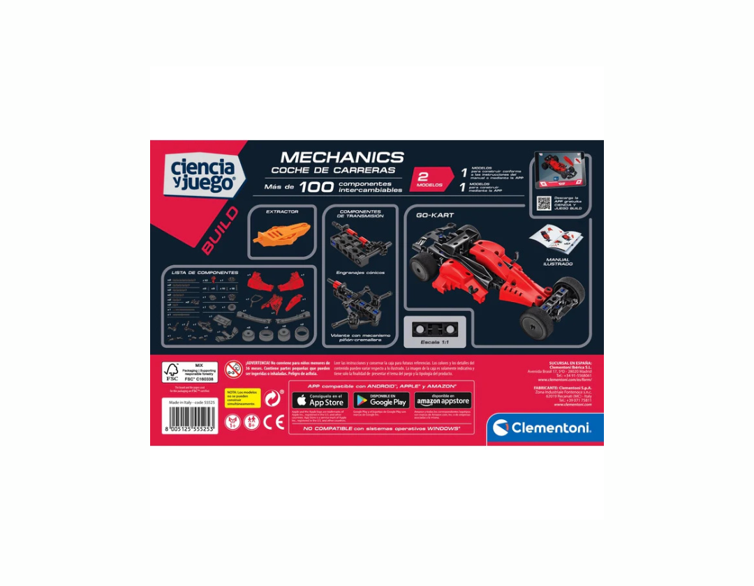 Mechanics - Coche de Carreras. FORMULA 1