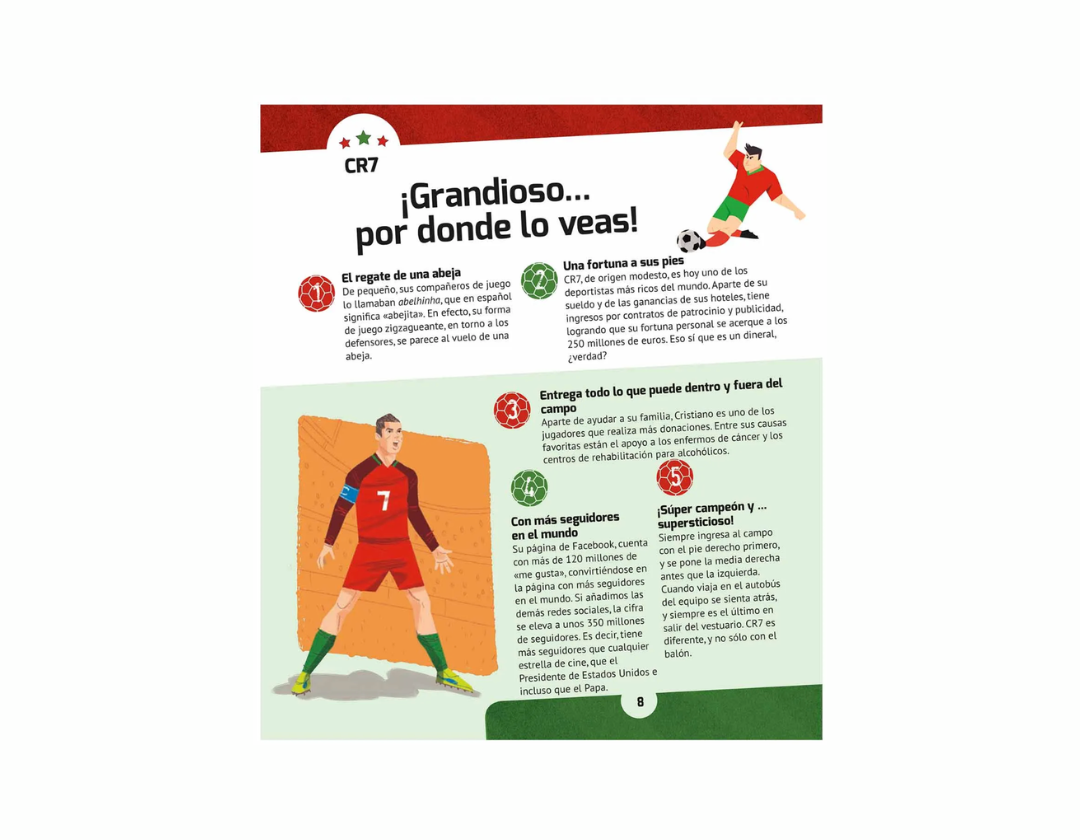 Libro: 30 Jugadores de Fútbol que Hicieron Historia