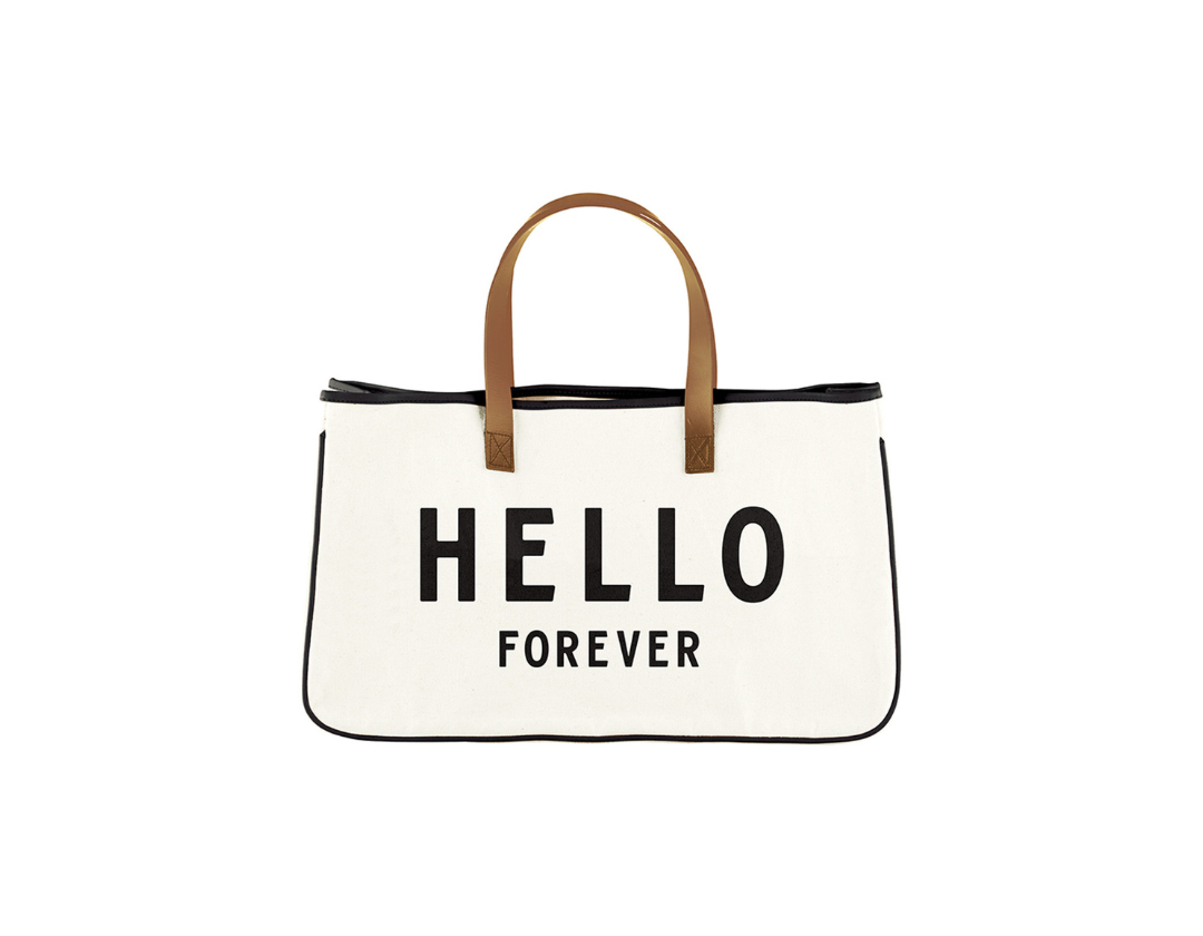 Canvas Tote - Hello Forever