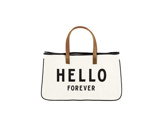 Canvas Tote - Hello Forever