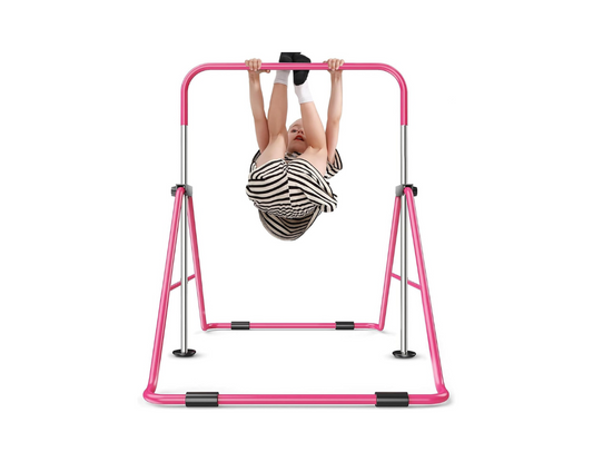 Barras de gimnasia para niños con altura ajustable