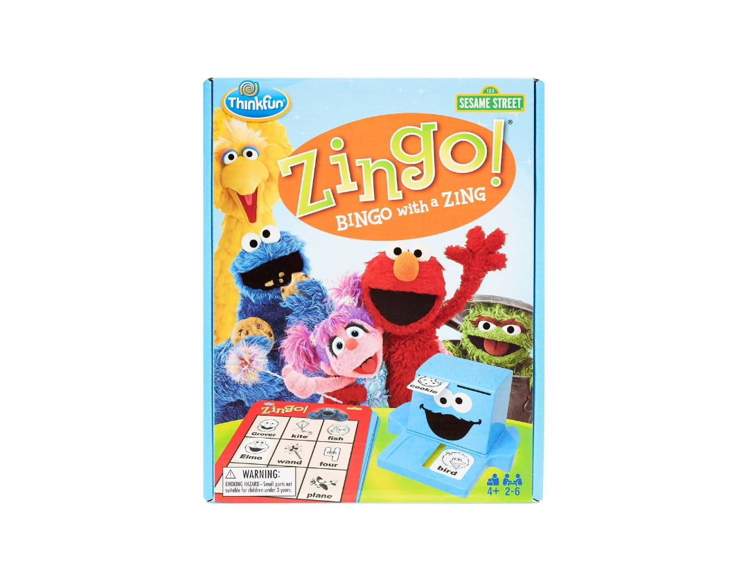 ¡Zingo! - ThinkFun Sesame Street Plaza Sésamo