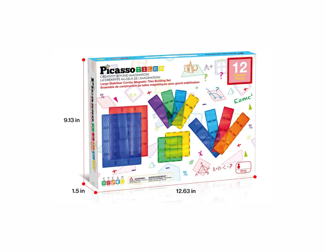 PicassoTiles – Bloques Magnéticos De Construcción XL