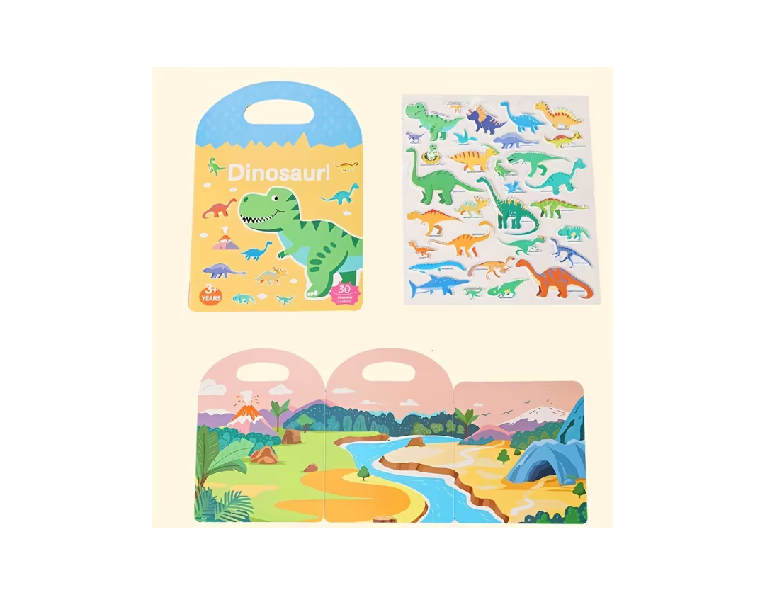 Libro de stickers actividades