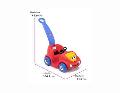 Step2 Carrito de Paseo para niños – Rojo Carro Buggy Empujar