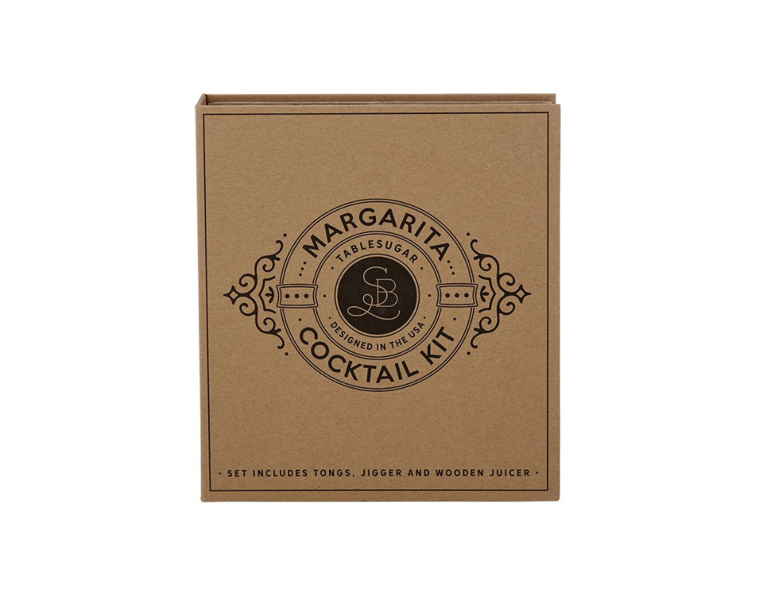 Kit para Margaritas en Caja Libro - Margarita Cocktail Kit