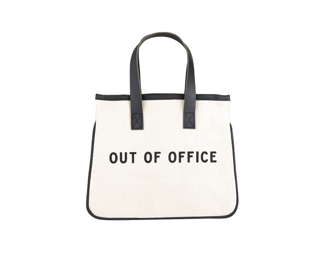 Mini Canvas Tote – Out of Office