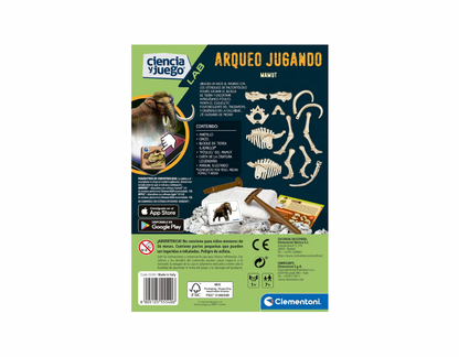 Archaeological Play: Fluorescent Mammoth