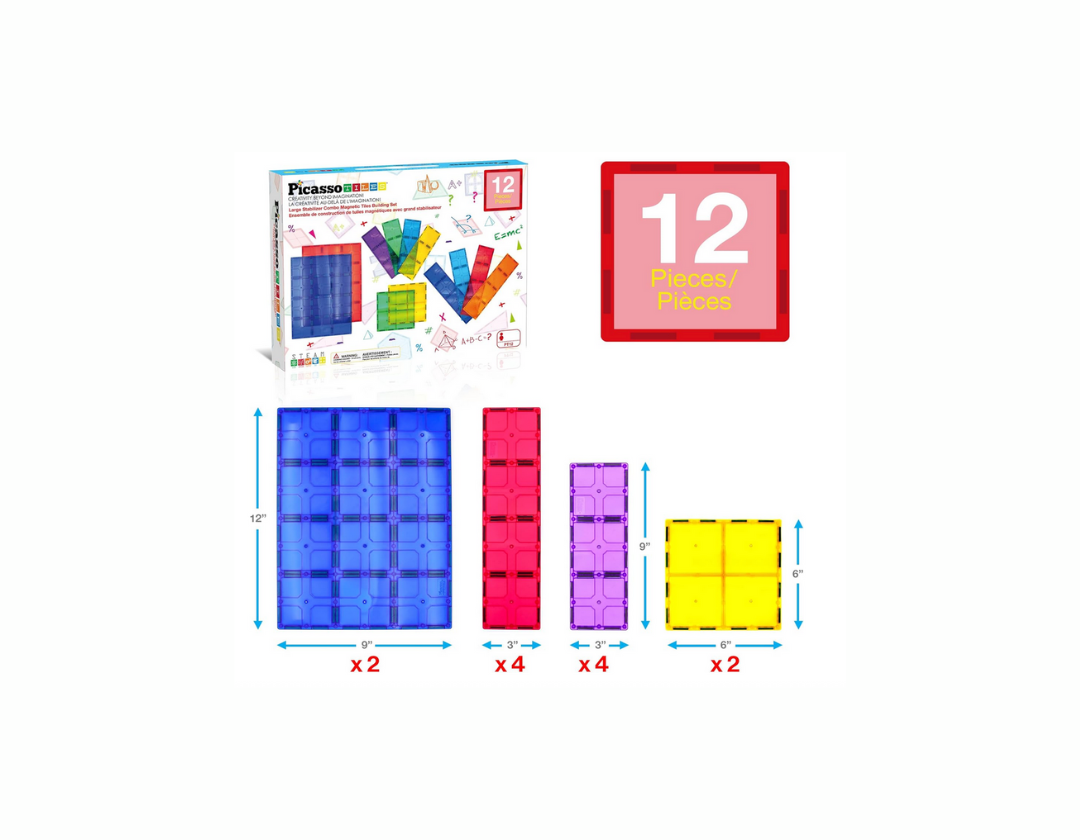 PicassoTiles – Bloques Magnéticos De Construcción XL