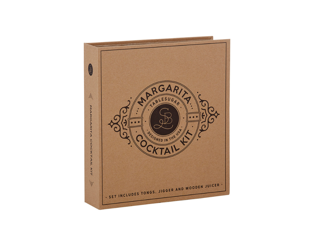 Kit para Margaritas en Caja Libro - Margarita Cocktail Kit