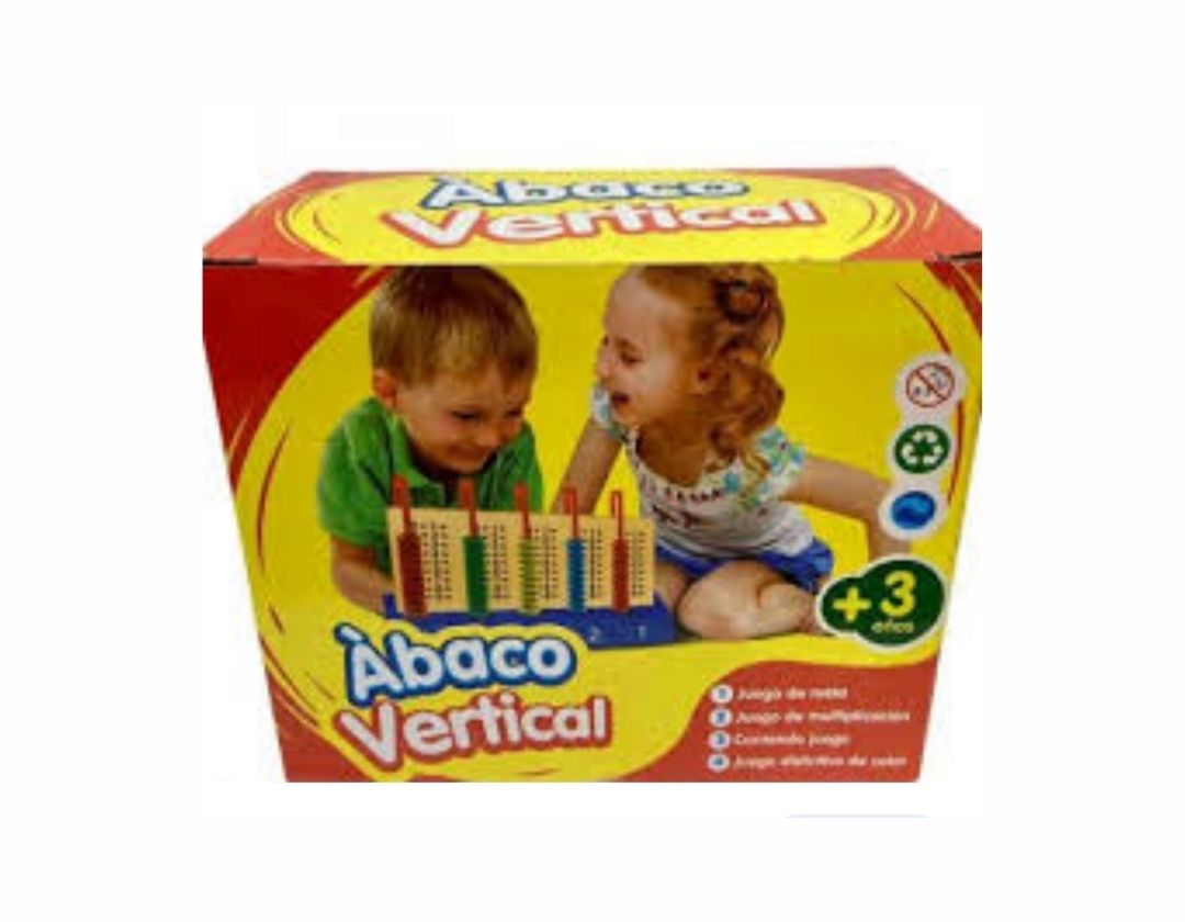 Ábaco de Madera Educativo 14,5x11cm (3+ años)