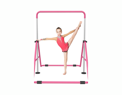 Children's gymnastics bars with adjustable height