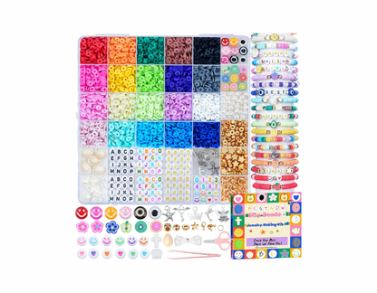 Bead Bracelet Making Kit - 6000 Taylor Swift Style Beads