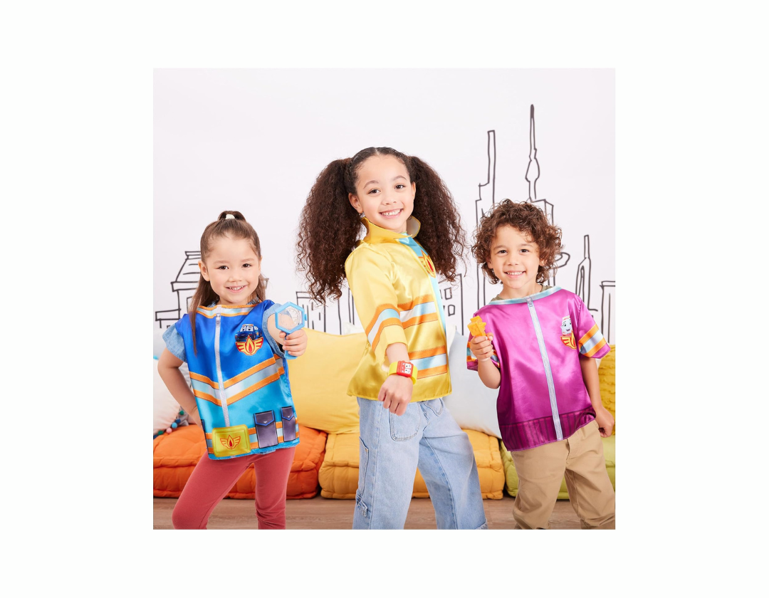 Kit de disfraces de Disney Junior Firebuds, Para Niños de 3+ años