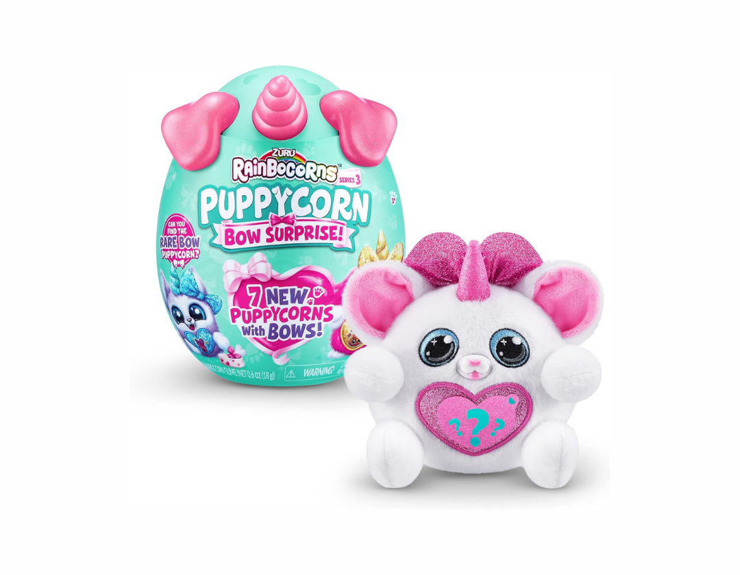 Peluche Rainbocorns Puppycorn Bow Sorprise
