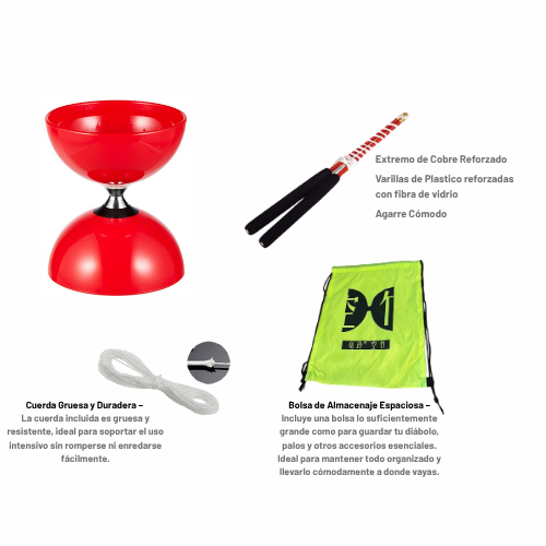 Diábolo con Triple Rodamiento – ¡La estrella de MYXO!