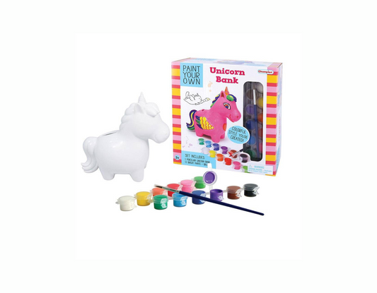 Alcancia Para Pintar Unicornio