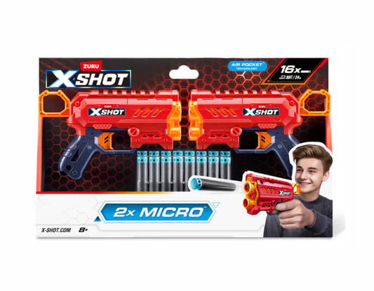 2 Pack de Pistolas de Juguete X-Shot