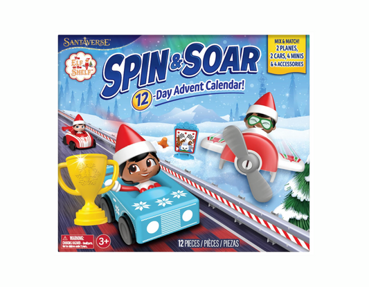 Calendario de Adviento 12 Días – The Elf on the Shelf Spin &amp; Soar