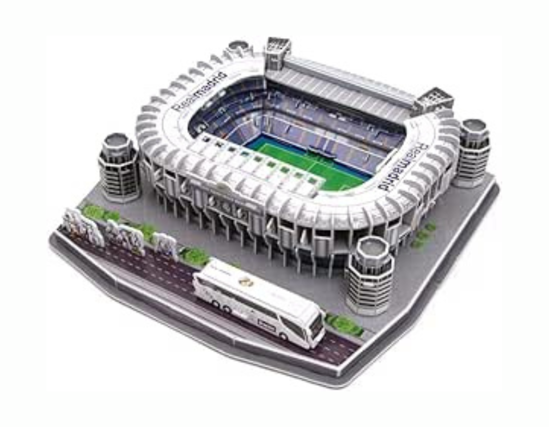 Rompecabezas Estadio Santiago Bernabéu – Real Madrid (160 Piezas)