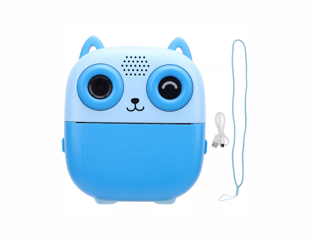 Camara impresora buho celeste