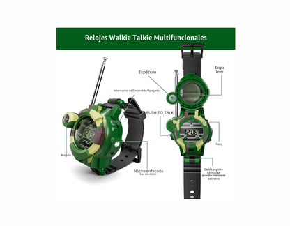 Reloj Walkie Talkie Espía para Niños