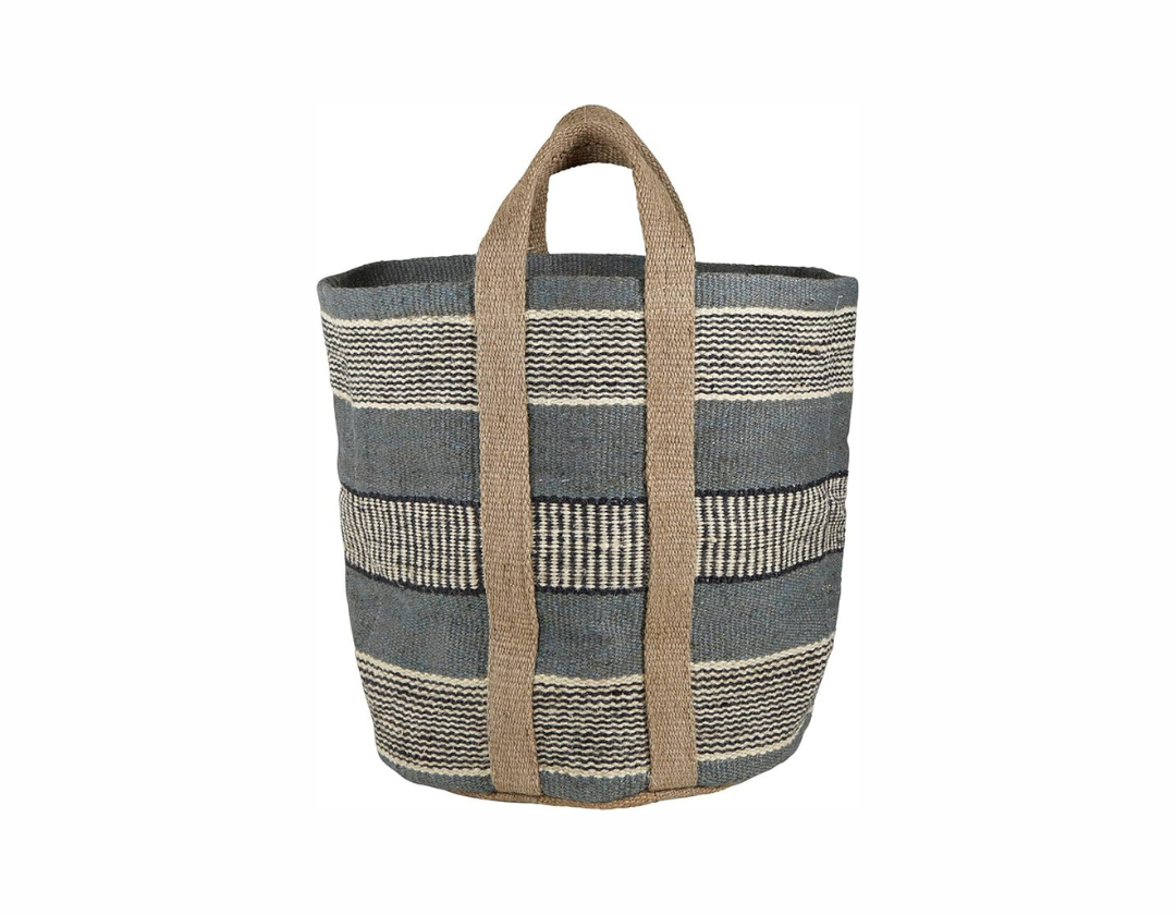 Bolsa Canasta Yute - Gris