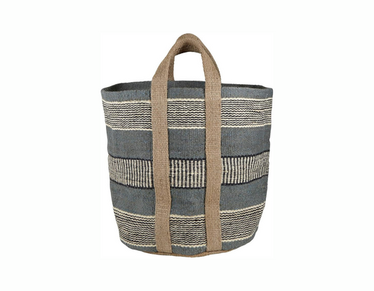 Bolsa Canasta Yute - Gris