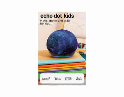 Amazon Echo Dot Kids Diseño Stardust
