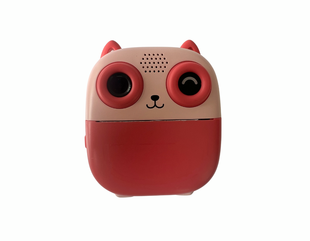 Camara impresora buho rosado