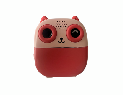 Camara impresora buho rosado