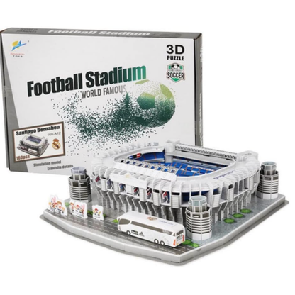 Santiago Bernabéu Stadium Jigsaw Puzzle – Real Madrid (160 Pieces)