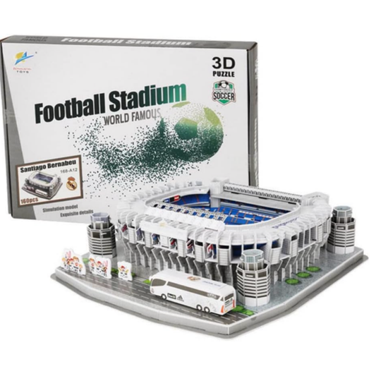 Santiago Bernabéu Stadium Jigsaw Puzzle – Real Madrid (160 Pieces)