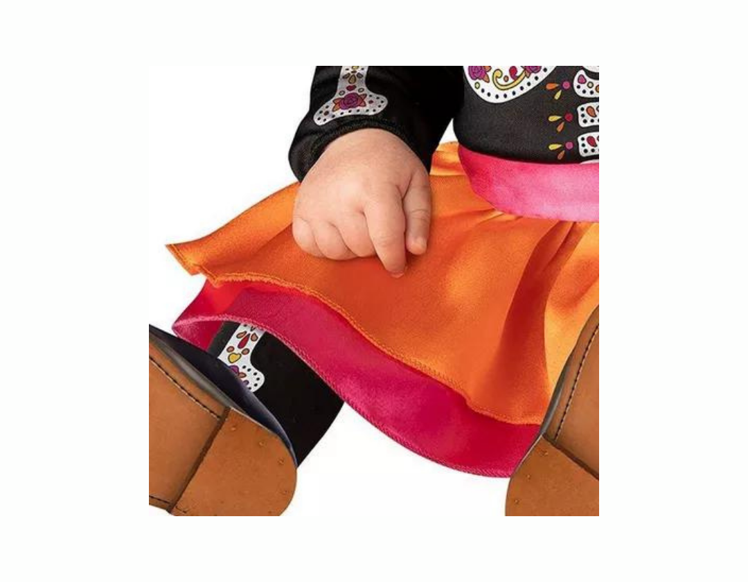 Disfraz Catrina, Para Niñas de 12-18 meses