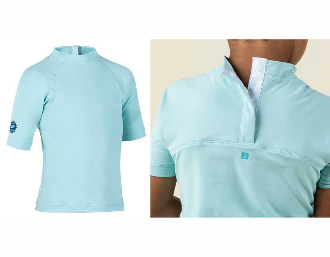 Camiseta Manga Corta UPF50+ para Niños (4-5 años)