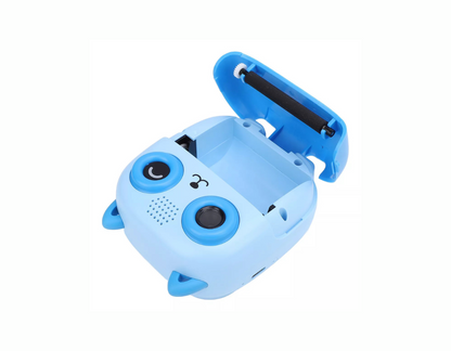Camara impresora térmica imprime al instante. Tiene juegos, cámara de selfie fondos y más