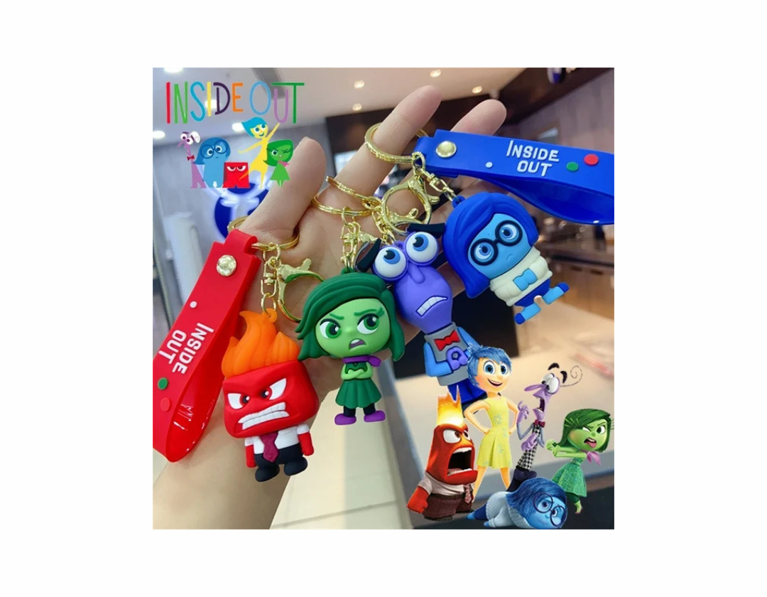 Llaveros Emociones Intensamente - INSIDE OUT