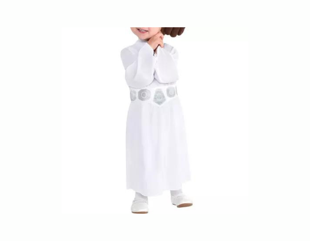Disfraz Princess Leia Star Wars, Para Niñas de 1 a 2 años