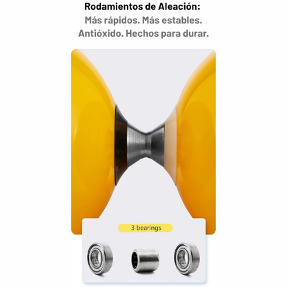 Diábolo con Triple Rodamiento – ¡La estrella de MYXO!