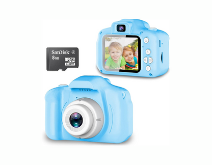Cámara de fotos y video infantil con memoria de 8 GB incluida VARIOS COLORES