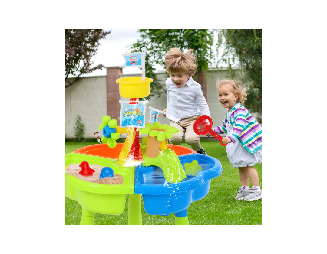 Mesa De Agua Con Arena Yexmax Para Niños 3 En 1