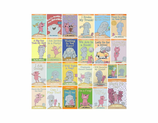 Serie Elephant & Piggie de Mo Willems 24 titulos diferentes disponibles (precio por libro)