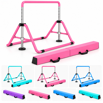 Combo Barra Infantil + Viga de Equilibrio